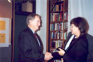 V.l.n.r.: Martin Jordanich, Karla Stifer (LVBB), Dr. Franz Pascher (BVÖ)