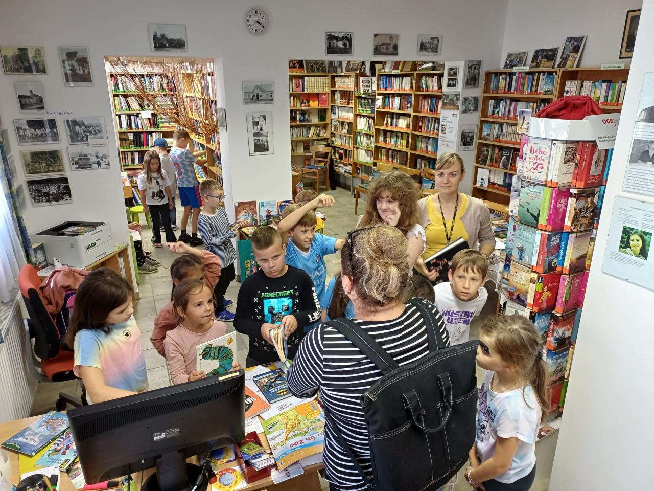 VS Kinder in der Bücherei Oktober 2023