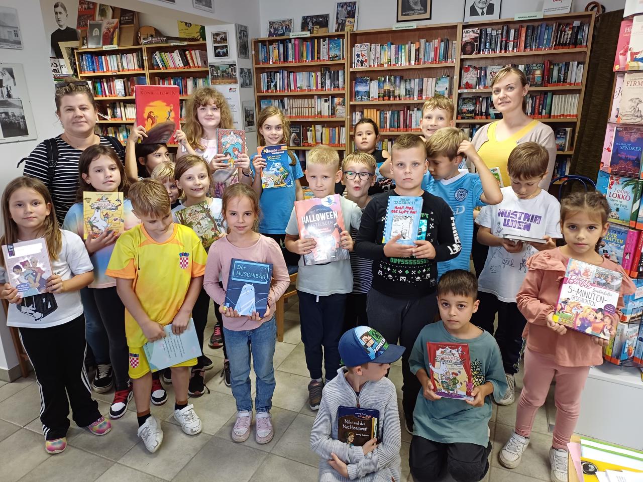 VS Kinder in der Bücherei Oktober 2023