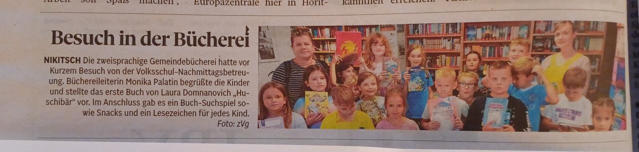 Besuch der Nachmittagsbetreuung am 11. Okt. 2023
