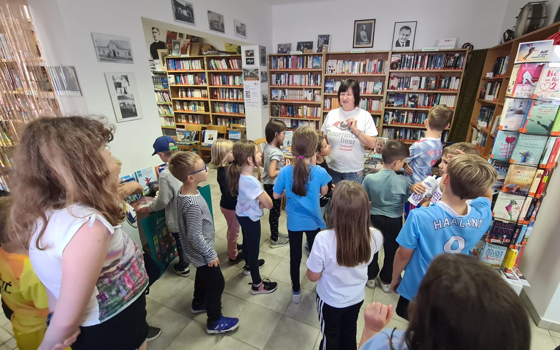VS Kinder in der Bücherei Oktober 2023
