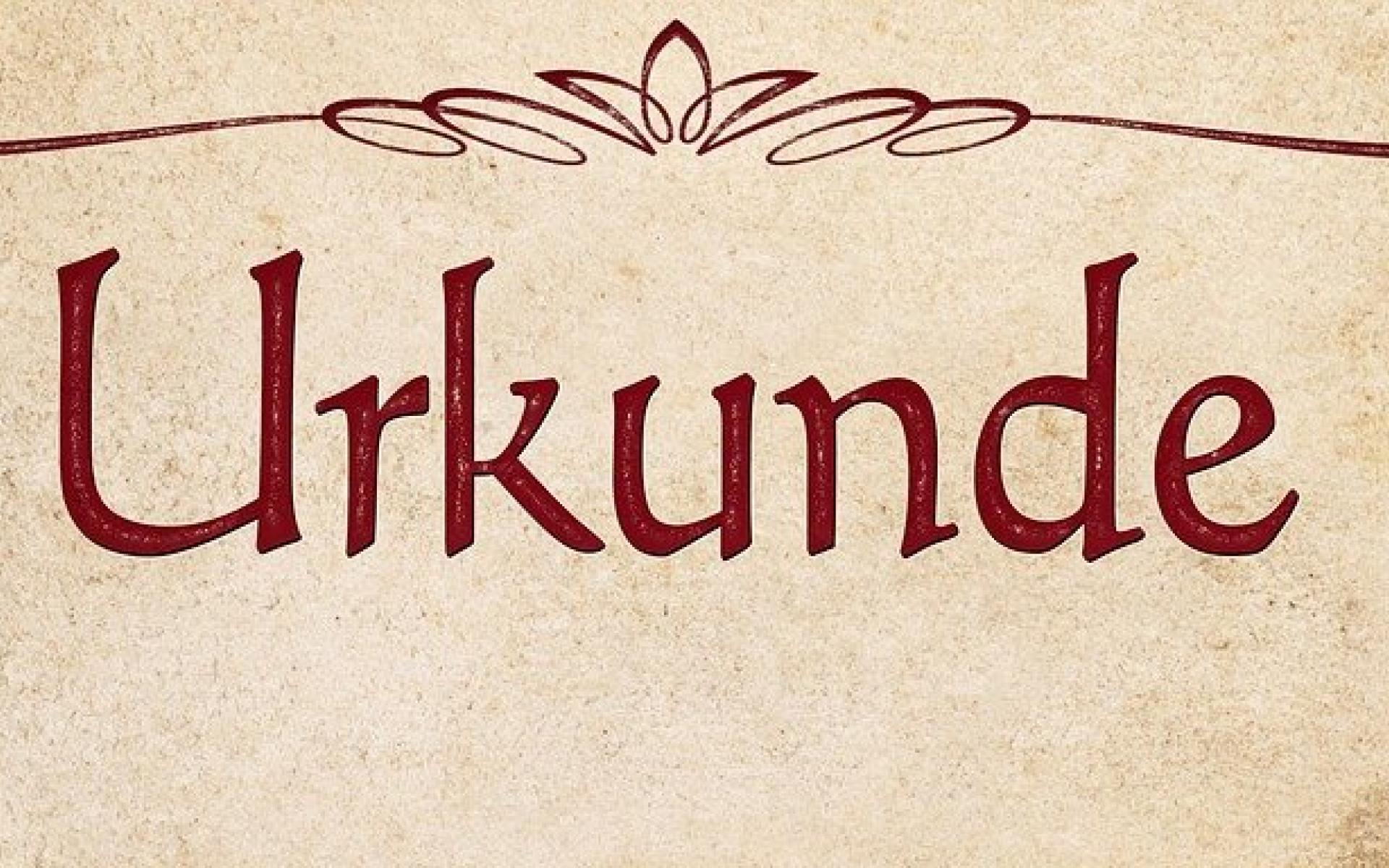 Urkunde